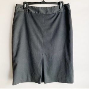 5 FOR $25 | Evan Picone Stretch Midi Pencil Straight Dark Grey Skirt 10